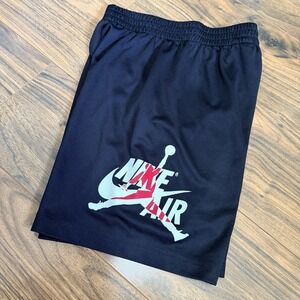 Boys Jordan Black Basketball Athletic Basketball Shorts Size M 8-10